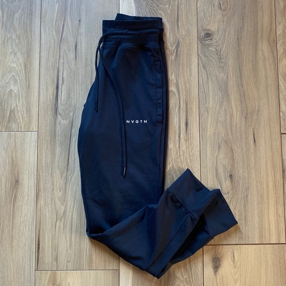 NVGTN Black Joggers - Picture 2 of 4